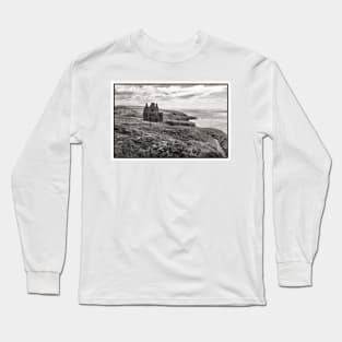 Dunskey castle near Portpatrick, Wigtownshire, Scotland. Long Sleeve T-Shirt